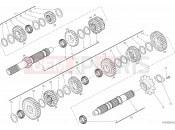 DUCATI Scrambler Desert Sled GEAR BOX
