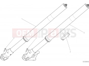 DUCATI Scrambler Desert Sled FRONT FORK