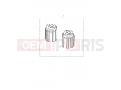 TRIUMPH Speed Twin 1200 Valve Cap Kit, Laser Etch