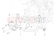 Cooler pump - Piaggio MP3 310 HPE / HPE Sport E5+ (EU) 2024