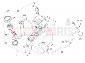 Fuel tank - Piaggio MP3 310 HPE / HPE Sport E5+ (EU) 2024