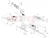 Handlebars - Master cil. - Piaggio MP3 530 HPE Exclusive E5+ (EU) 2024