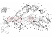 DUCATI 1996 Superbike 916 REAR FRAME FM &GT;003096 » FRAME