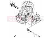 SUZUKI AP50 T (1996) (R/S/T) 36 - FRONT WHEEL