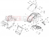 MOTOGUZZI V7 Stone E5+ (EU) Rear mudguard