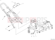 Rear subframe - Ducati Desert X Rally 2025