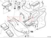 Battery holder - Ducati Desert X Rally 2025