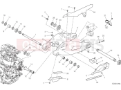 Rear swingarm - Ducati Desert X Rally 2025