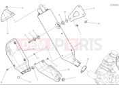 Exhaust silencer - Ducati Desert X Rally 2025