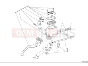Front brake pump - Ducati Desert X Rally 2025