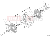 DUCATI Diavel for Bentley Front wheel