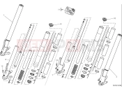 DUCATI Diavel for Bentley Front fork