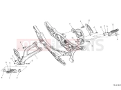 DUCATI Panigale V2 Rear footrests