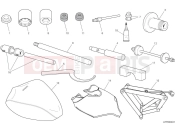 DUCATI Panigale V4 Workshop service tools - frame