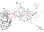 DUCATI 2025 Monster Rear swingarm