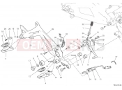 DUCATI 2025 Monster Right footrests