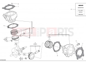 DUCATI 2025 Monster Cylinders & pistons