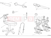 DUCATI 2025 Monster Workshop service tools - frame