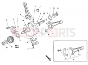 DUCATI 1995 Superbike 748 CRANKSHAFT » ENGINE CASE