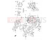 SUZUKI AY50WR K2 (2002) Katana 2D - CRANKCASE (MODEL AY50 K2, SEE NOTE )