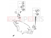 SUZUKI AY50WR K2 (2002) Katana 24 - SWITCH ASSY