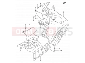 SUZUKI AY50WR K2 (2002) Katana 31 - REAR LEG SHIELD