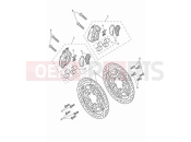 TRIUMPH Speed Triple 1200 RS Front brake caliper & discs