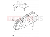SUZUKI CP50CHF M (1991) 3 - CRANKCASE LEFT COVER