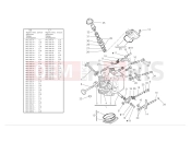 DUCATI 2008 Hypermotard 1100 S Horizontal cylinder head