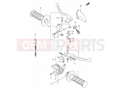 SUZUKI DF125E Y (2000) 36 - HANDLE LEVER
