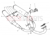 DUCATI Superbike 888 EXHAUST SYSTEM » EXHAUST SYSTEM