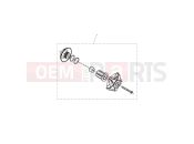 TRIUMPH SPEED TRIPLE S 735438 > Finisher Kit, Axle Nut, Grey