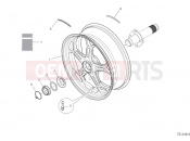 DUCATI Multistrada V4 Pikes Peak Rear wheel