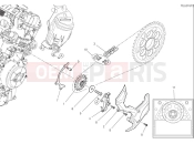 DUCATI Multistrada V4 Pikes Peak Front sprocket & chain