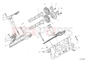 DUCATI Multistrada V4 Pikes Peak Rear head timing system