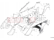 DUCATI Multistrada V4 Pikes Peak Frame cover, left side