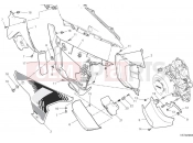 DUCATI Multistrada V4 Pikes Peak Frame cover, right side