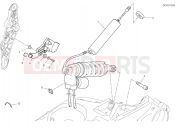 DUCATI 2025 Multistrada V4 RS Rear shock absorber