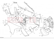 DUCATI 2025 Multistrada V4 RS Frame cover, right