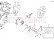 DUCATI 2025 Multistrada V4 RS Front sprocket & chain