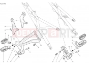 DUCATI 2025 Multistrada V4 RS Rear footrests