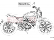 DUCATI Scrambler Icon Dark Positioning plates