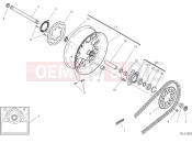DUCATI Scrambler Icon Dark Rear wheel