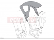 DUCATI Scrambler Icon Dark Front mudguard