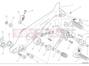 DUCATI Scrambler Icon Dark Left footrests