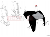 DUCATI Monster SP Front mudguard