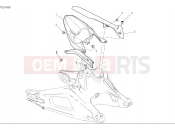 DUCATI Monster SP Rear mudguard