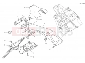 DUCATI Monster SP License plate holder