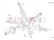 DUCATI Monster SP Crankshaft