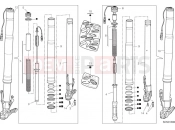 DUCATI Multistrada V4 Rally Front fork (Asia)